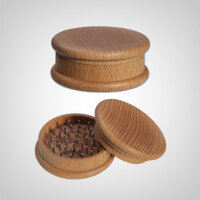 Beech Wood Grinder with Stainless Steel Pins