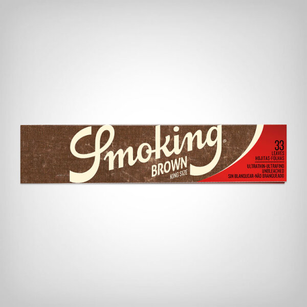 Smoking Brown King Size Rolling Papers (single unit)