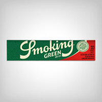 Smoking Green King Size Rolling Papers aus Hanf (single...