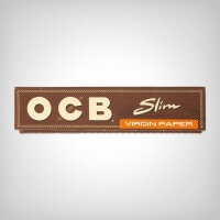 OCB Virgin unbleached King Size Slim Rolling Papers...