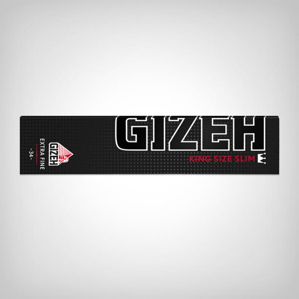 Gizeh Black Extra Fine King Size Slim Rolling Papers (single unit)