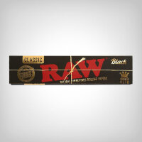 RAW Black Classic King Size Slim Rolling Papers (single...