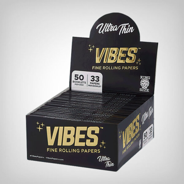 Vibes Ultra Thin King Size Longpaper (50pcs Box)