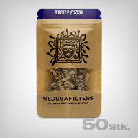 Medusa activated charcoal filter, Organic Edition, 50 pcs.