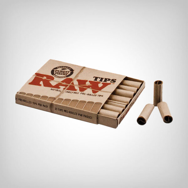 RAW Filter Tips Pre-Rolled (single unit)