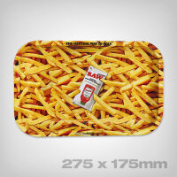 RAW French Fries Rolling Tray, Size S
