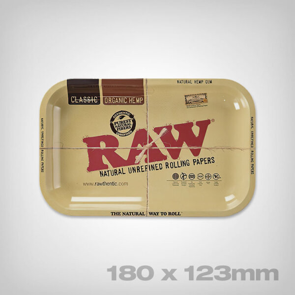 RAW Metal Rolling Tray, Size Mini