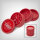 Santa Cruz 4-piece Shredder Red Hemp Grinder