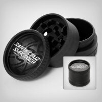 Santa Cruz 3-piece Shredder Black Hemp Grinder
