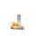 PURIZE Activated Charcoal Filters, Rainbow, Extra Slim, Ø 5,9mm, 50 pcs