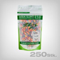 PURIZE Activated Charcoal Filters, Rainbow, Extra Slim,...
