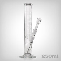 EHLE. Bong straight, 250ml, incl. downstem, joint 14,5,...