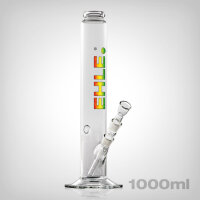 EHLE. Bong Rasta straight, 1 Liter, incl. downstem, joint...