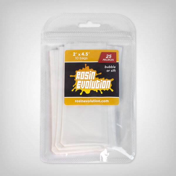 Rosin Evolution Press Bag 25µm, approx. 11x5cm, 10er Pack