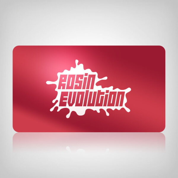 Rosin Evolution Collection Card, Red
