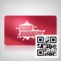 Rosin Evolution Collection Card, Red