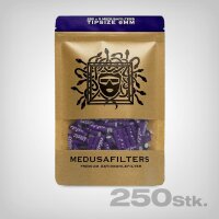 Medusa activated charcoal filter, Violet Edition, 250 pcs.