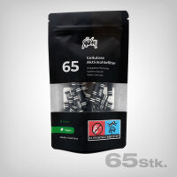 Kailar Activated Charcoal Filters black, 65 pcs.