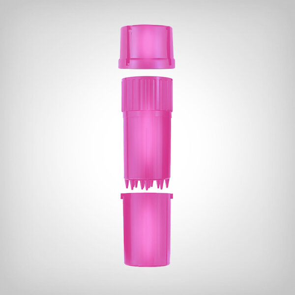 MedTainer Grinder, pink transparent