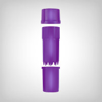 MedTainer Grinder, purple transparent
