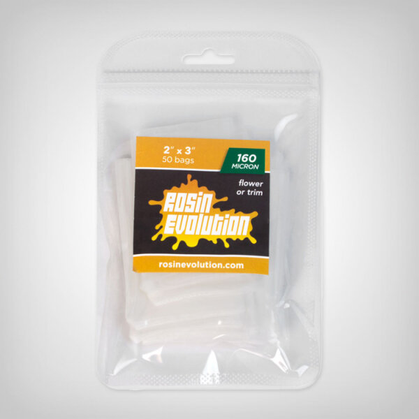 Rosin Evolution Press Bag 160µm, approx. 8x5cm, 50er Pack